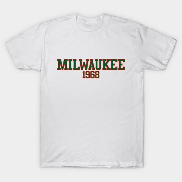 Milwaukee 1968 T-Shirt by GloopTrekker